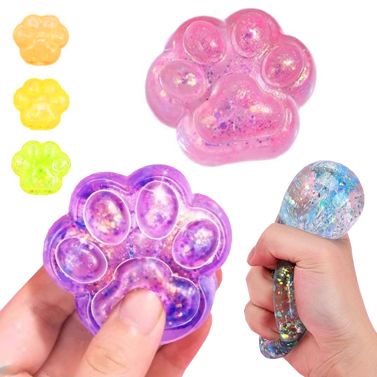 M*】様 momocoluv スクイーズ 巨大 肉球 水感 3点 Amazon | Smato スクイーズ にくきゅう ぷにぷに 水感プルプル 肉球 3